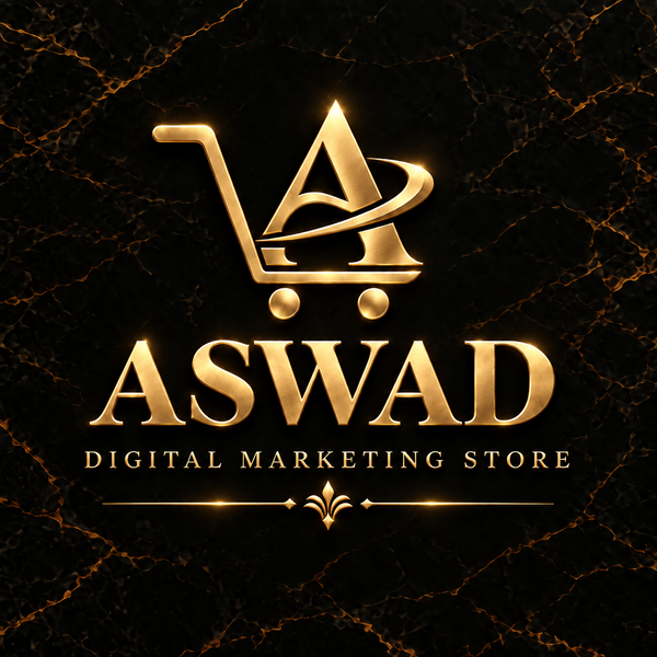 Aswad Digital Marketing Store Logo