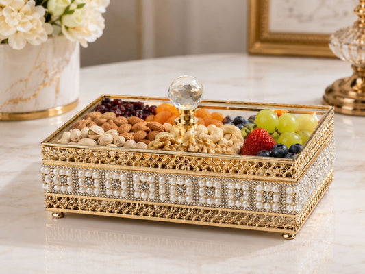 Luxury Ornate Jewelry BoxProduct Description